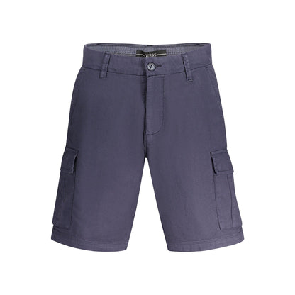 Guess Jeans Pantaloni scurți M4GD44WEJA0 BLEUMARIN