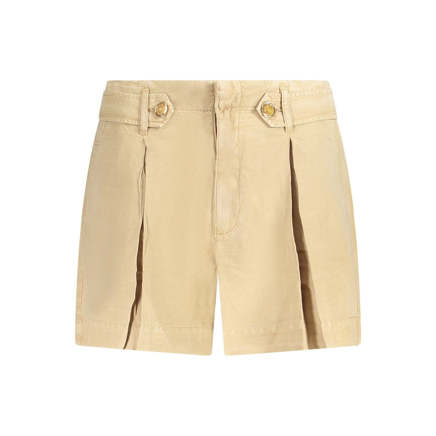 Guess Jeans Pantaloni scurți W5GD1JWG8N0 BEJ