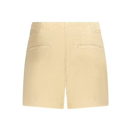 Guess Jeans Pantaloni scurți W5GD1JWG8N0 BEJ