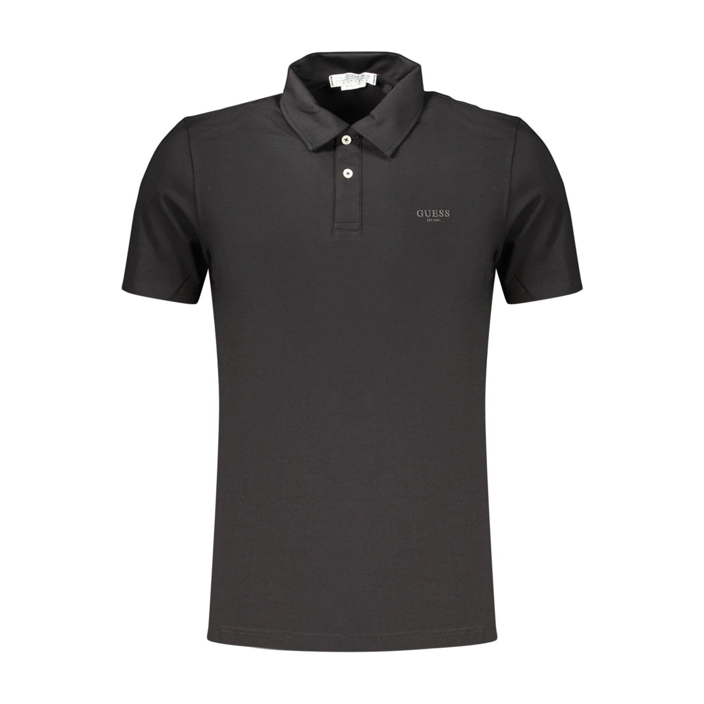 Guess Jeans Tricou M6YP07K4104 NEGRU