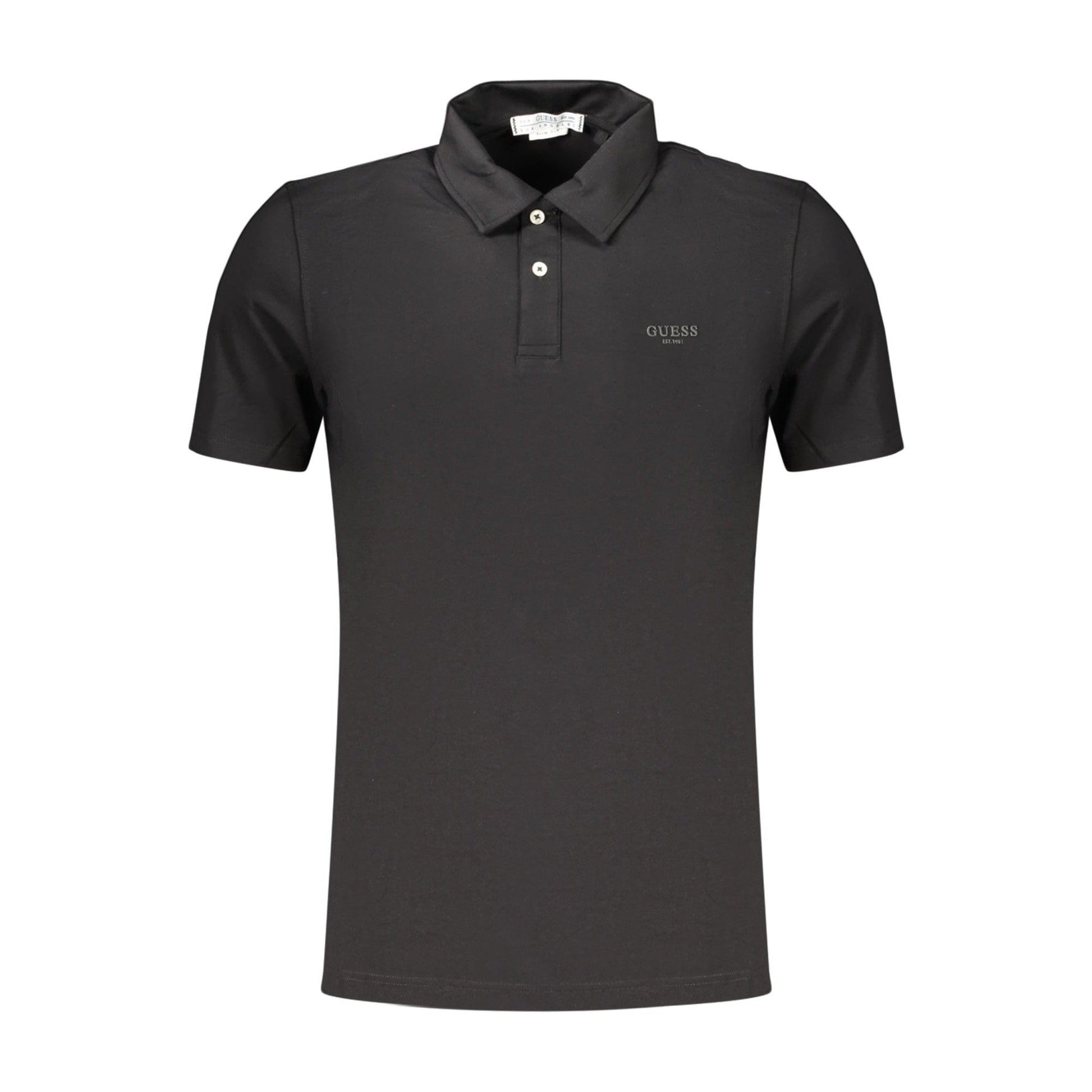 Guess Jeans Tricou M6YP07K4104 NEGRU