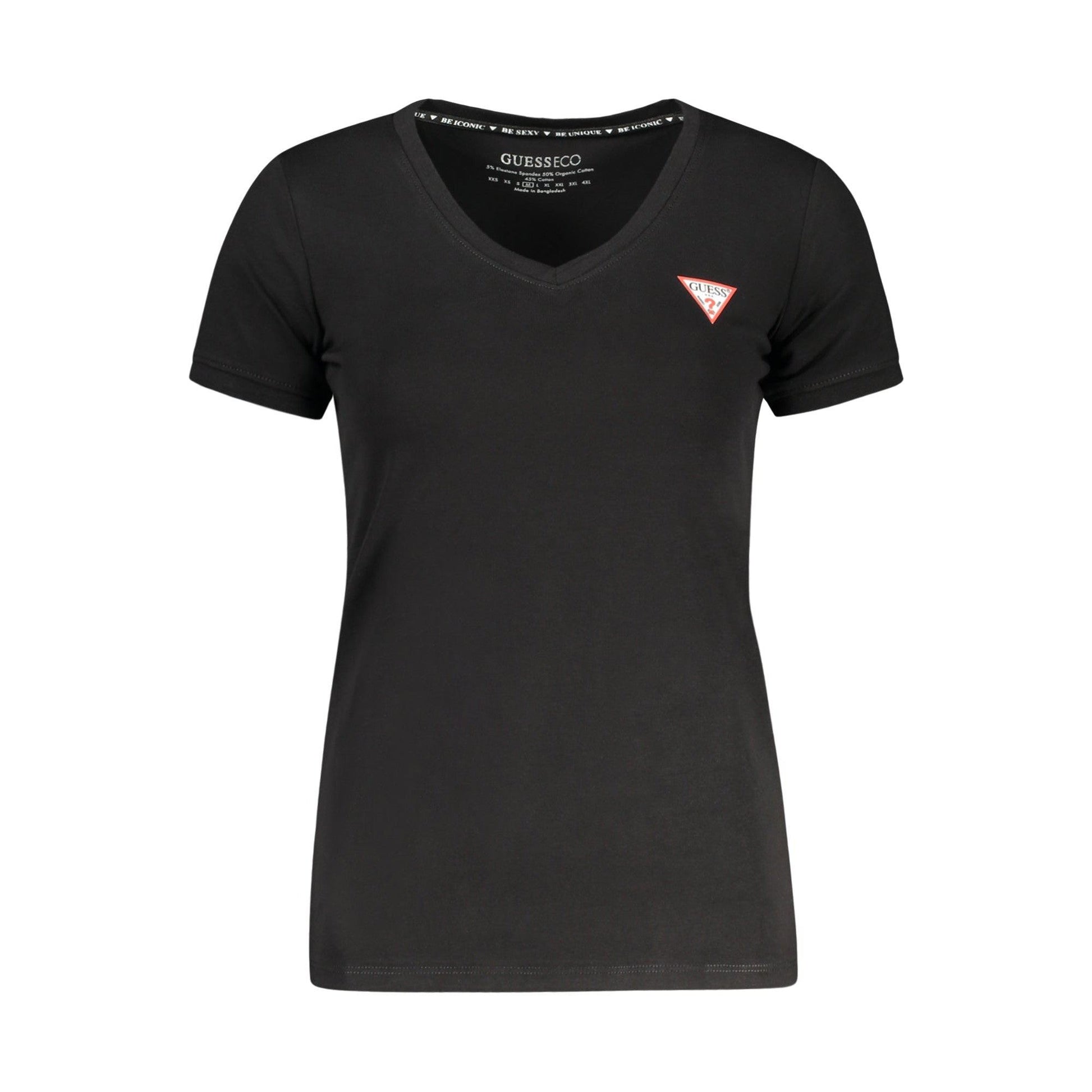 Guess Jeans Tricou W2YI45J1314 NEGRU