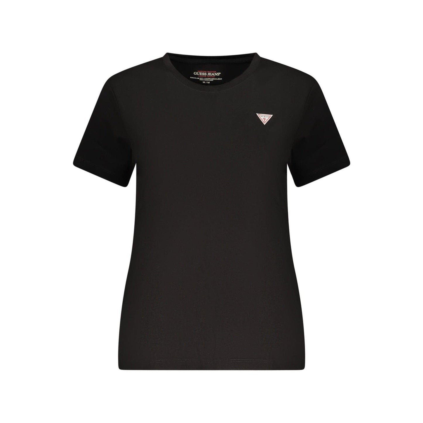 Guess Jeans Tricou W4YI10J1314 NEGRU