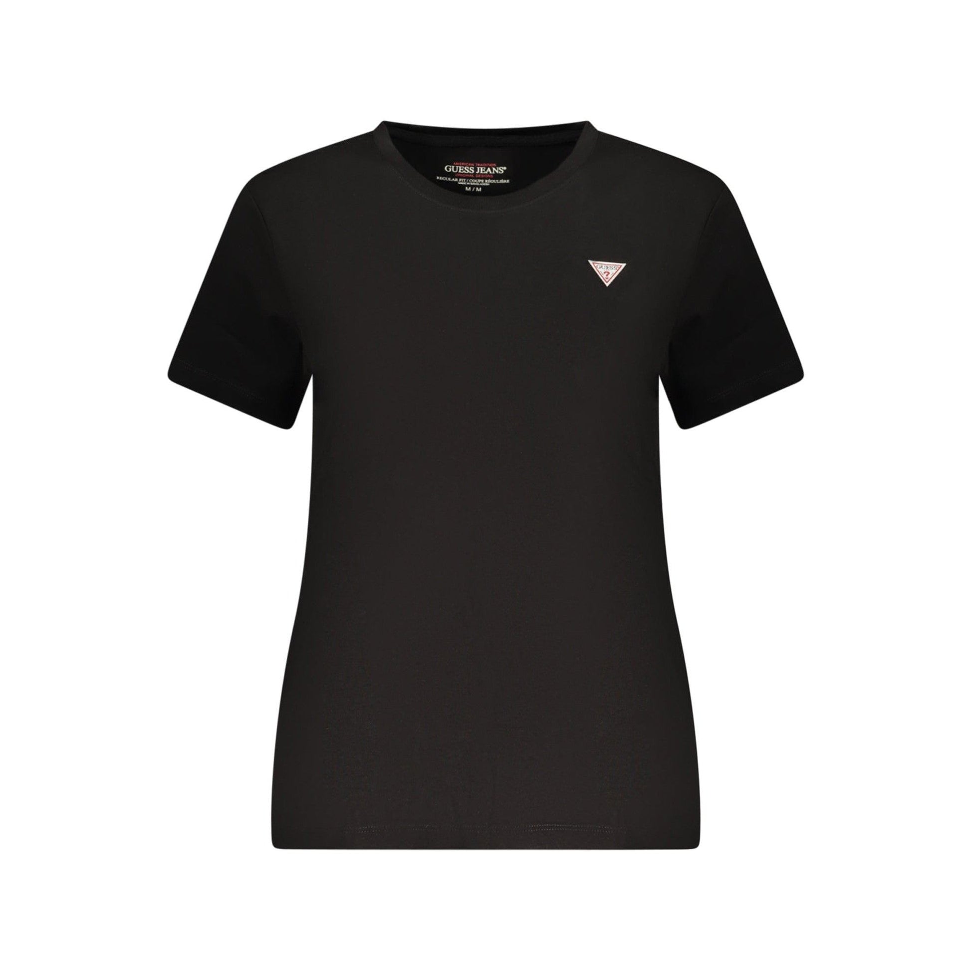 Guess Jeans Tricou W4YI10J1314 NEGRU