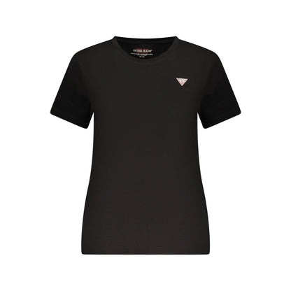 Guess Jeans Tricou W4YI10J1314 NEGRU