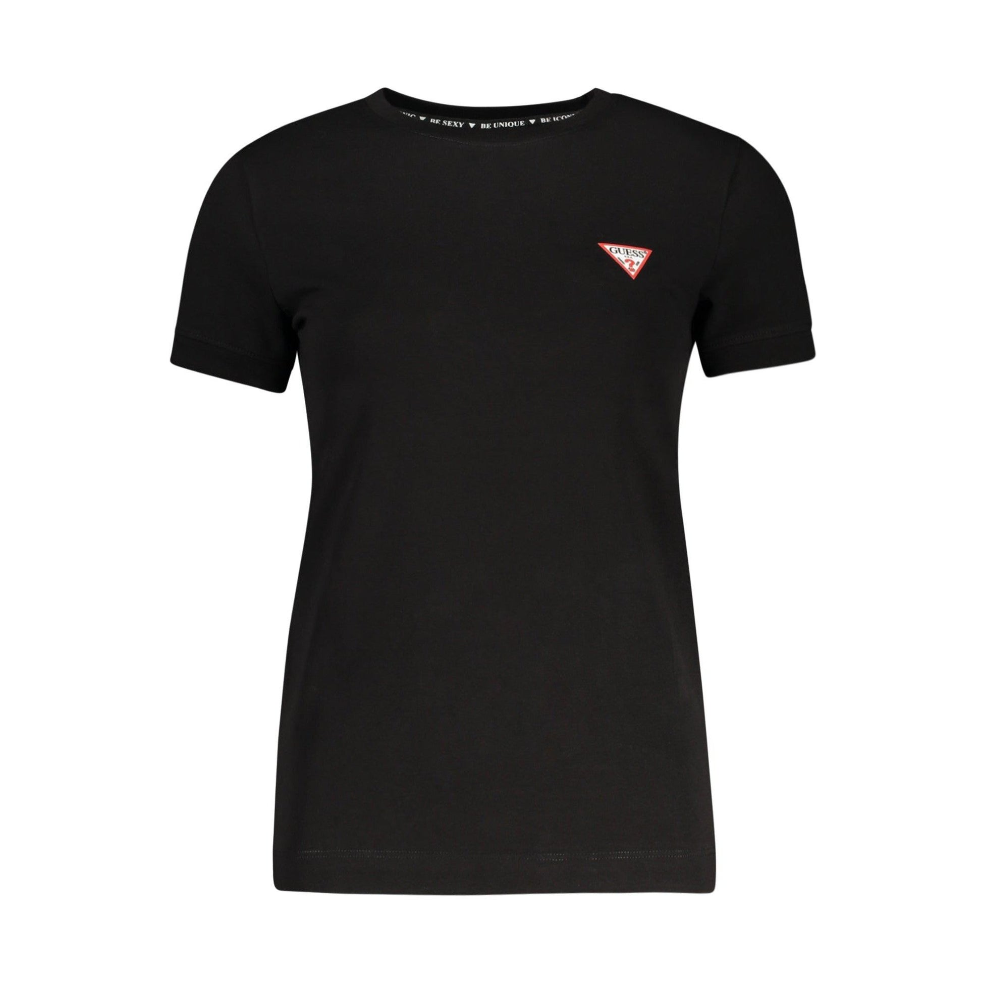 Guess Jeans Tricou W2YI44J1314 NEGRU