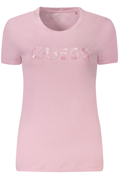 Guess Jeans Tricou W5GI17J1314 ROZ