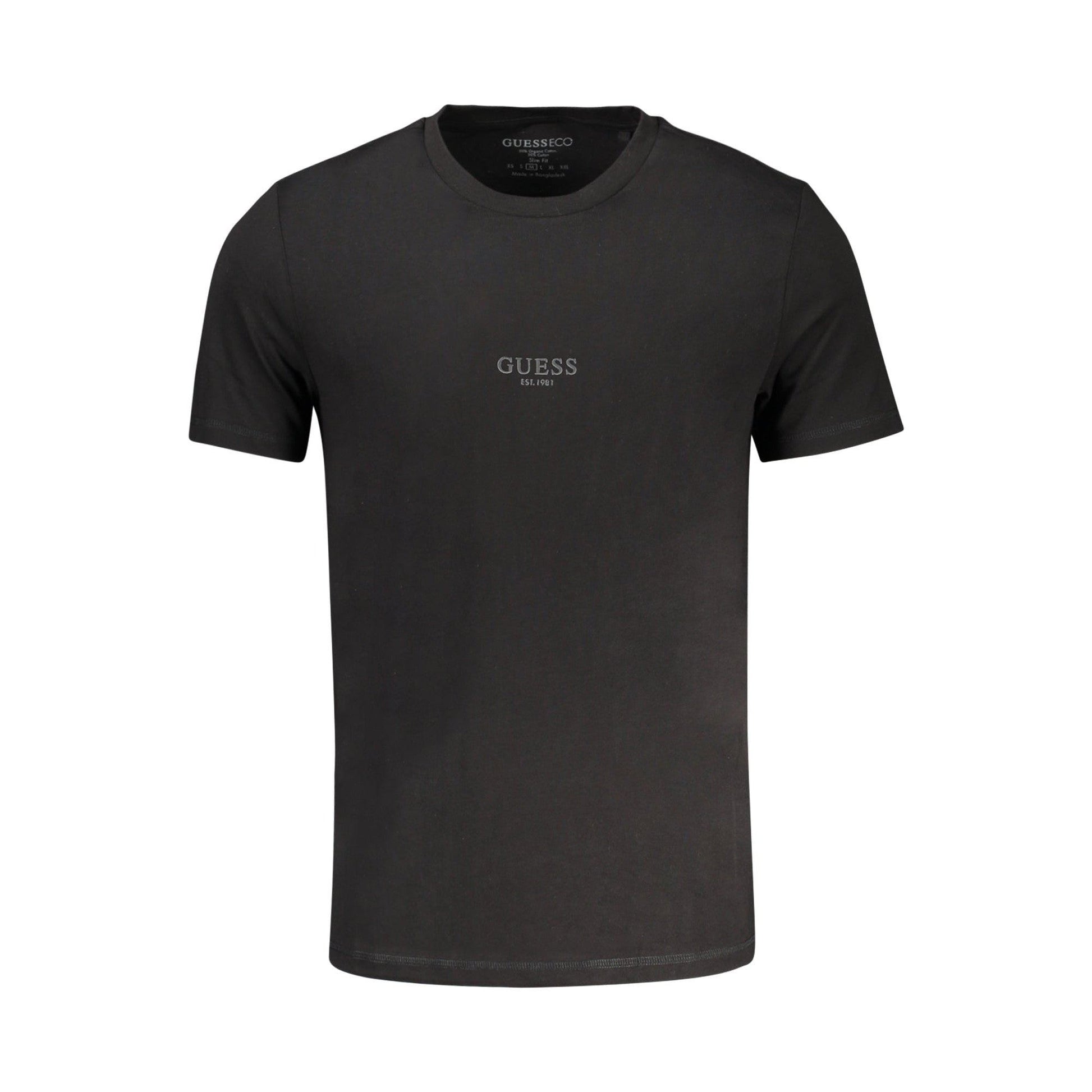 Guess Jeans Tricou M2YI72I3Z14 NEGRU