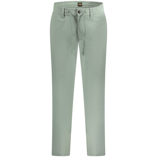 Boss Pantaloni casual 50519228CHINOTAPERED VERDE
