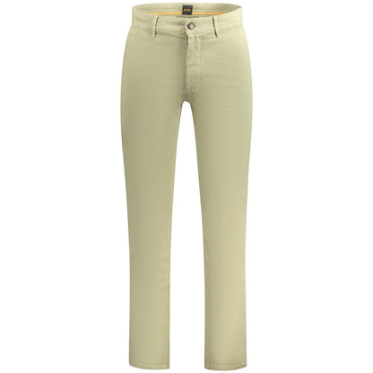 Boss Pantaloni casual 50518478CHINOSLIM VERDE