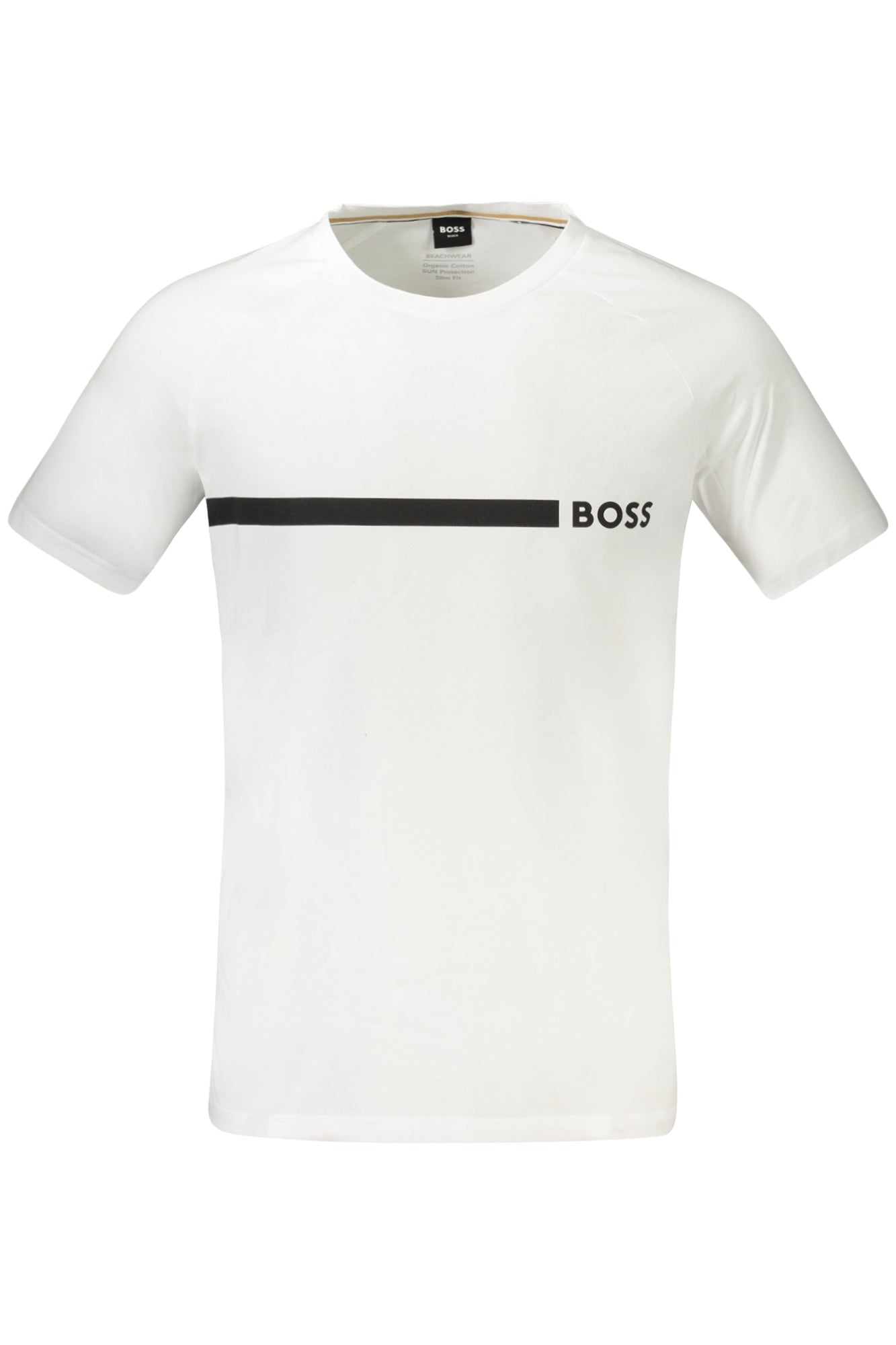 Boss Tricou 50517970RNSLIMFIT ALB