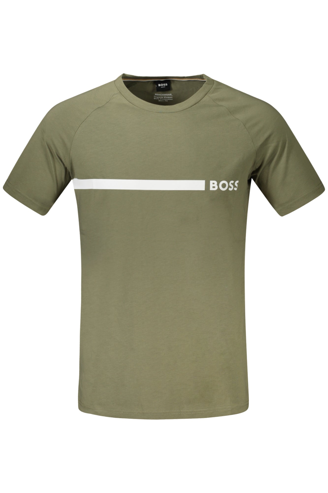 Boss Tricou 50517970RNSLIMFIT VERDE