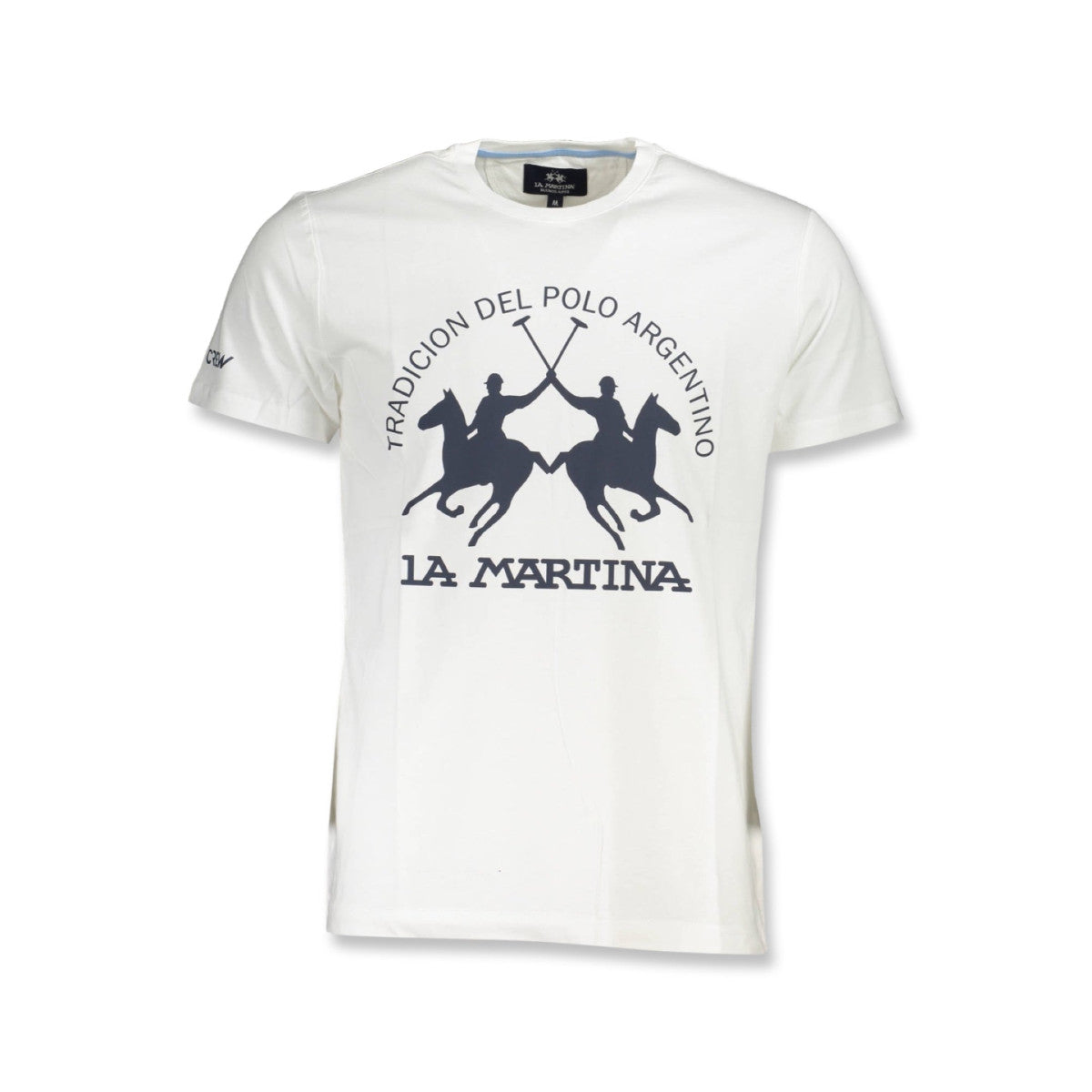 La Martina Tricou XMR011-JS206 ALB