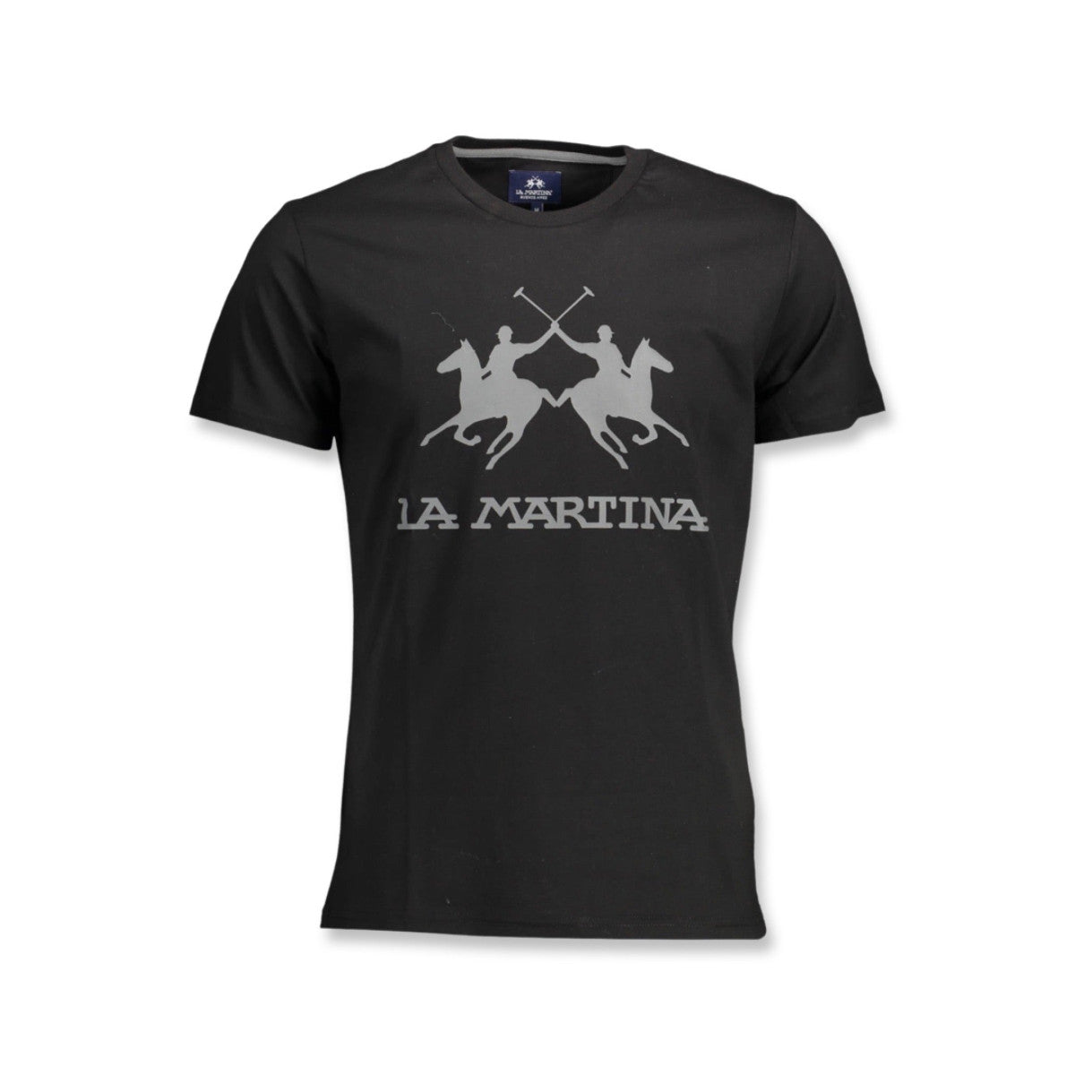 La Martina Tricou CCMR05 NEGRU