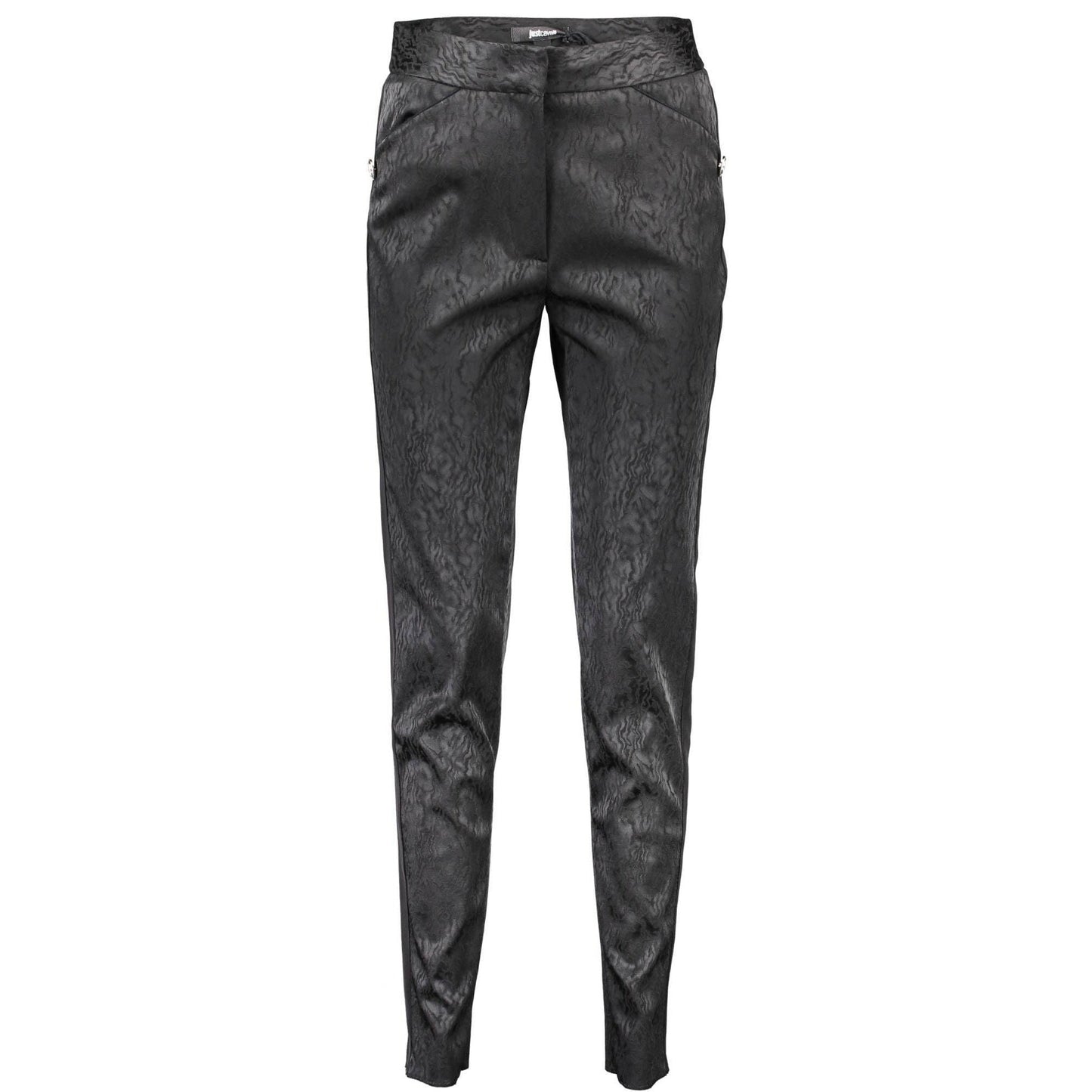 Just Cavalli Pantaloni casual S04KA0182 NEGRU