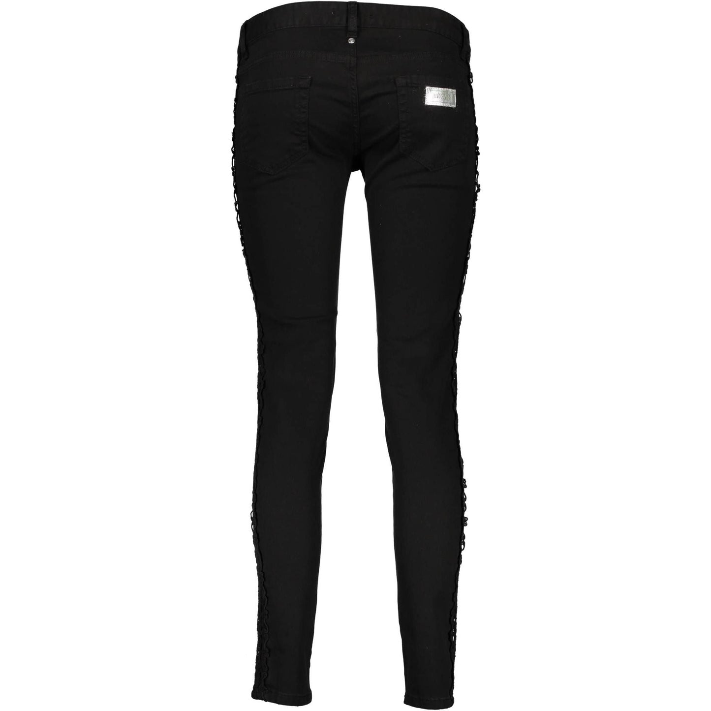 Just Cavalli Pantaloni casual S04LA0115 NEGRU