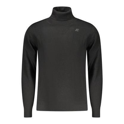 K-Way Pulover K2142FWHENRYMERINO NEGRU