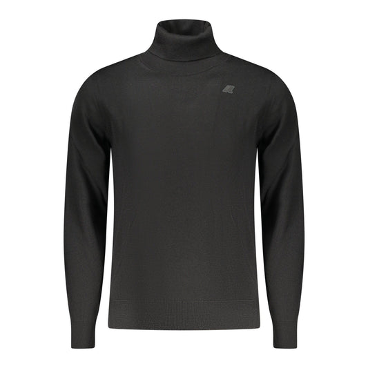 K-Way Pulover K2142FWHENRYMERINO NEGRU