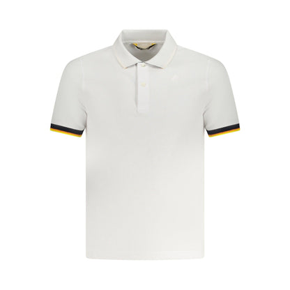 K-Way Tricou K1125BWVINCENTPIQUE ALB