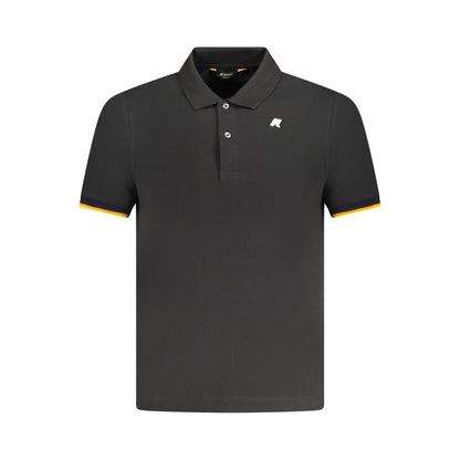 K-Way Tricou K1125BWVINCENTPIQUE NEGRU