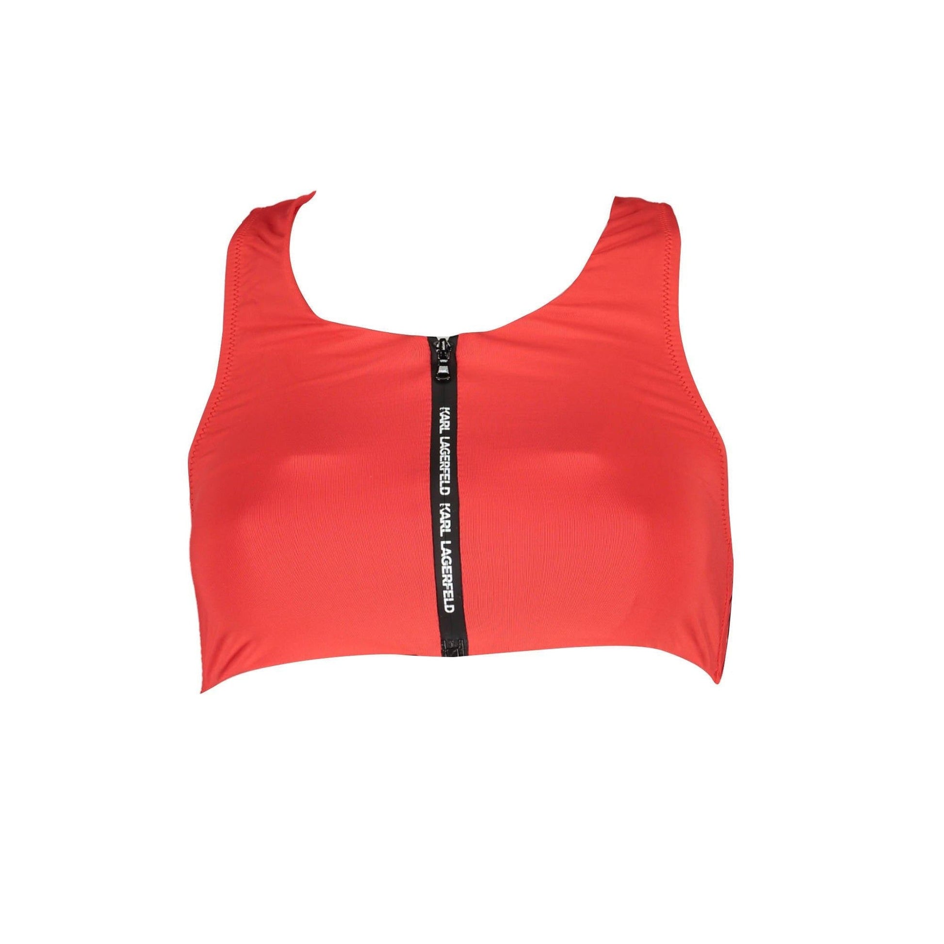 Karl Lagerfeld Costum baie KL21WTP23 ROȘU