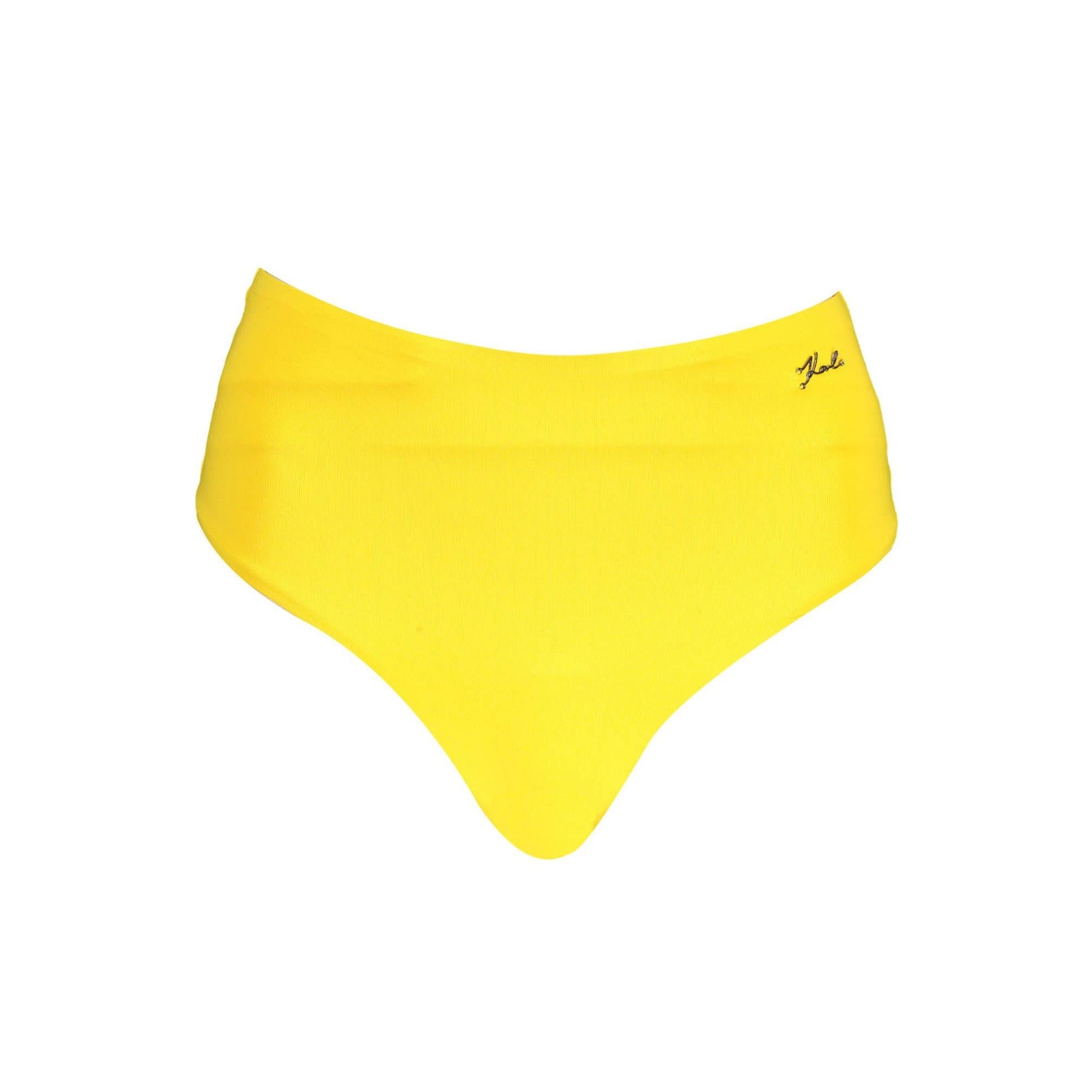 Karl Lagerfeld Costum baie KL22WBT28 GALBEN