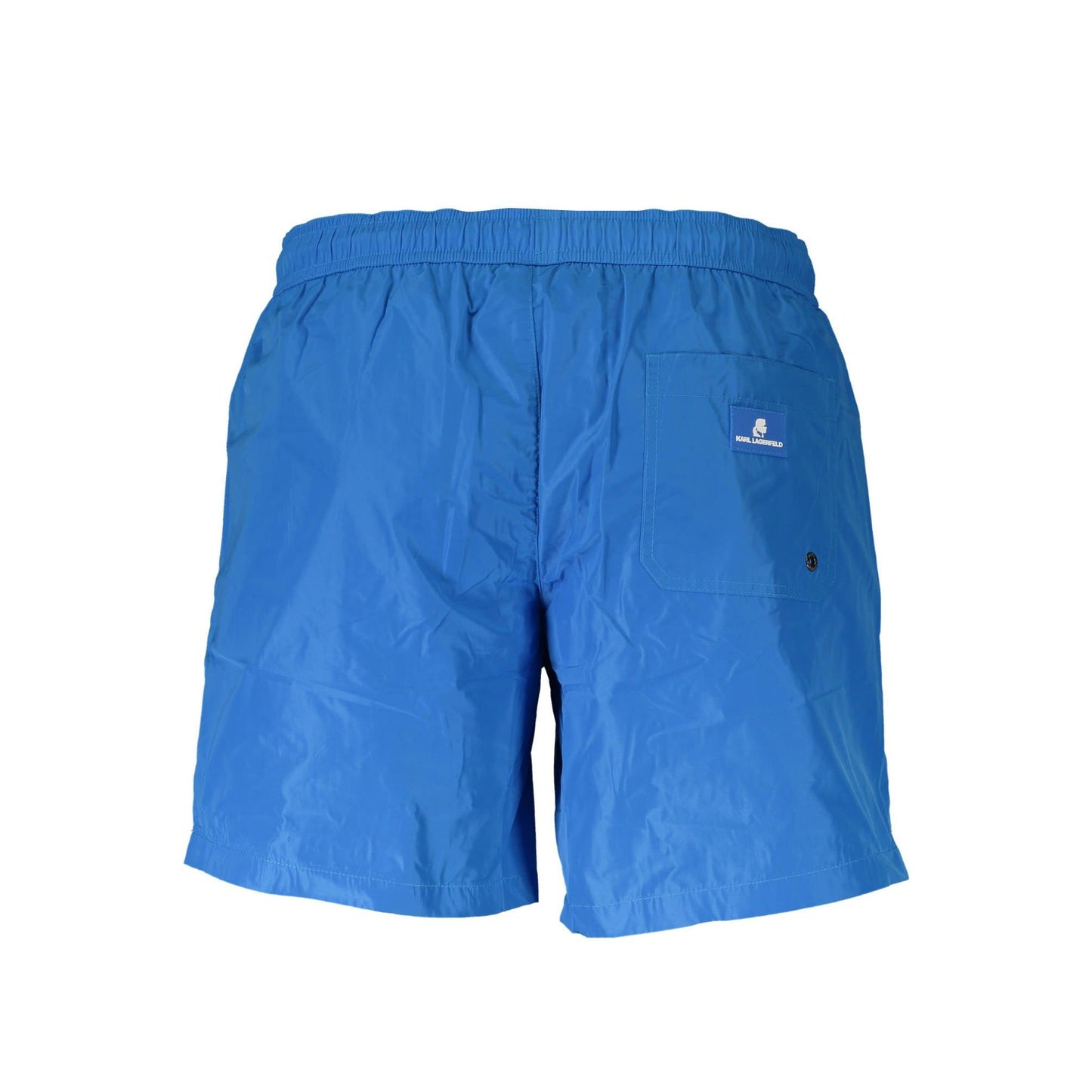 Karl Lagerfeld Pantaloni baie KL20MBM01 CIEL