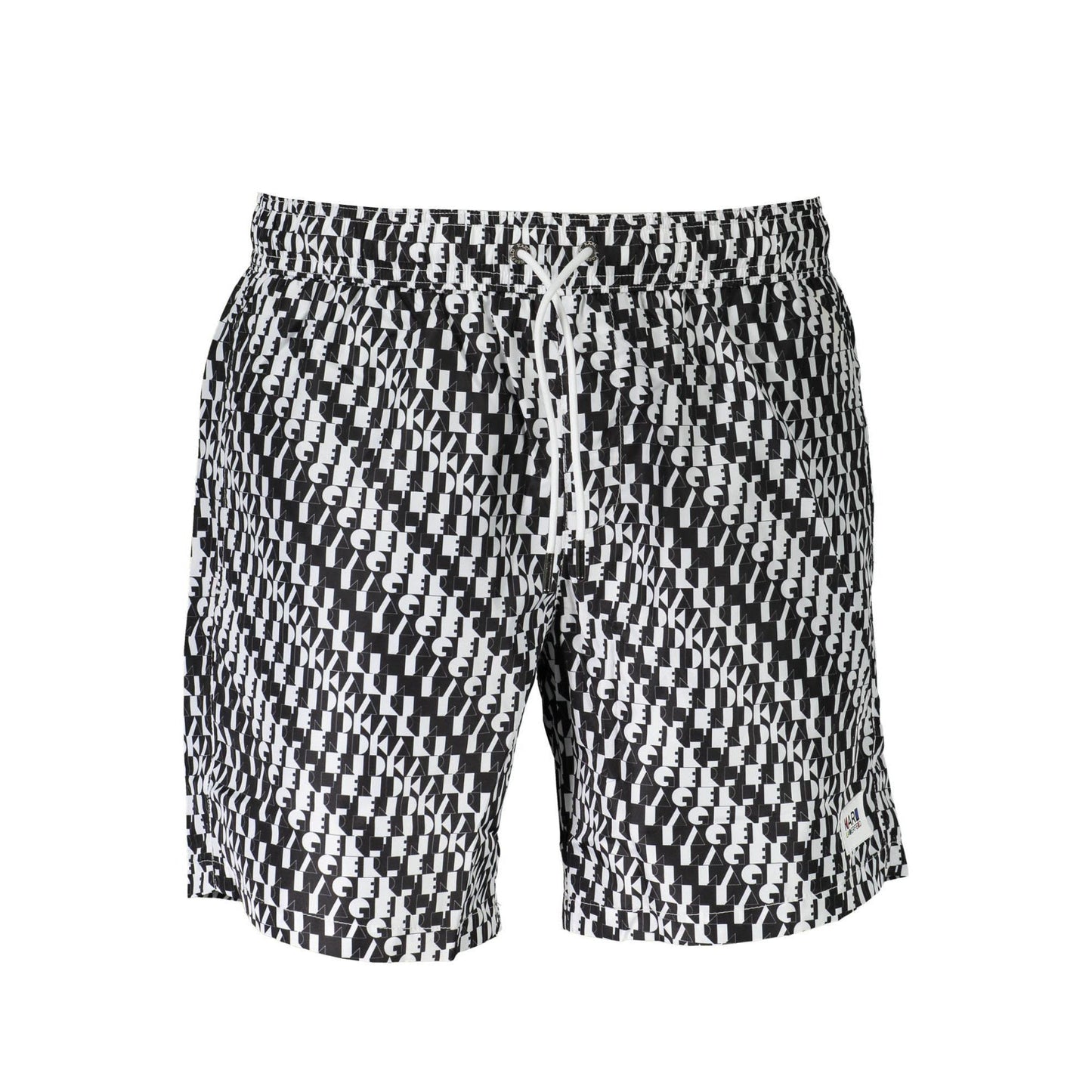Karl Lagerfeld Pantaloni baie KL20MBM09 ALB