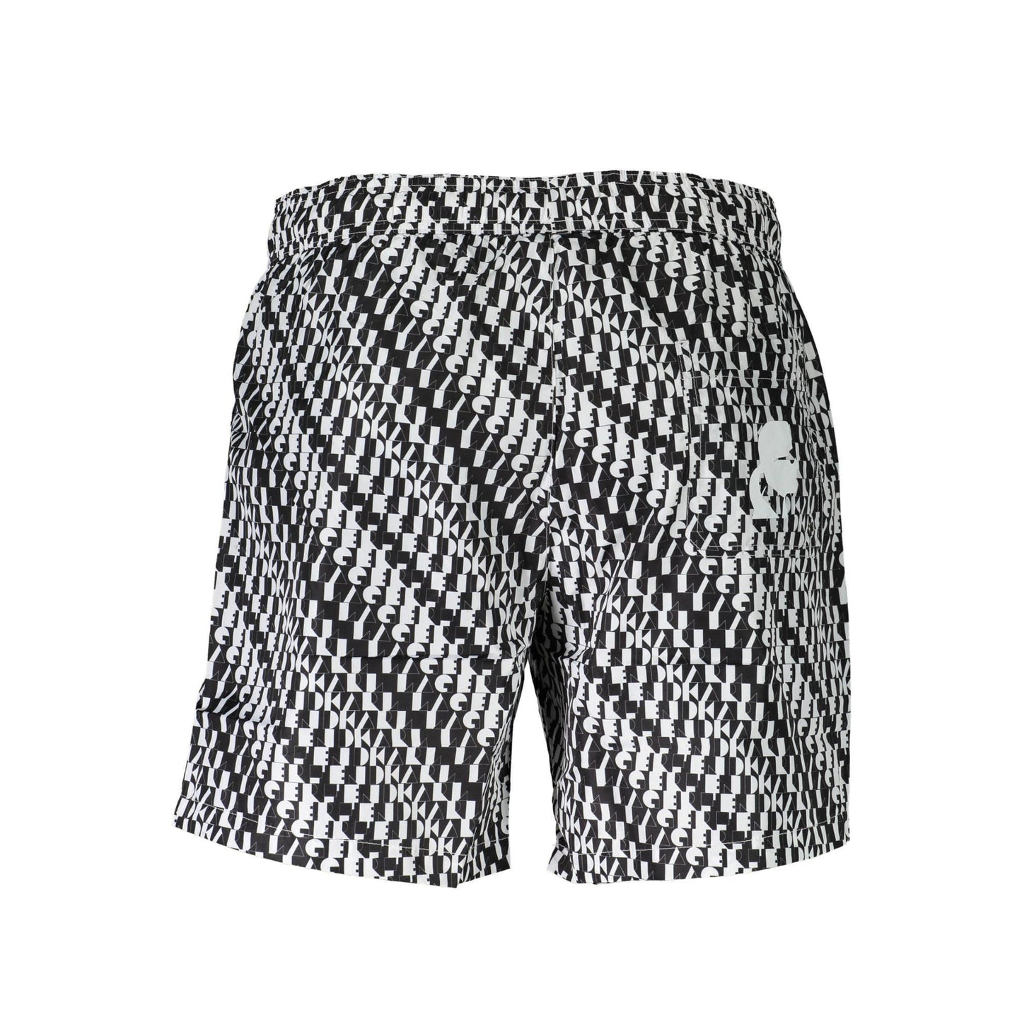 Karl Lagerfeld Pantaloni baie KL20MBM09 ALB