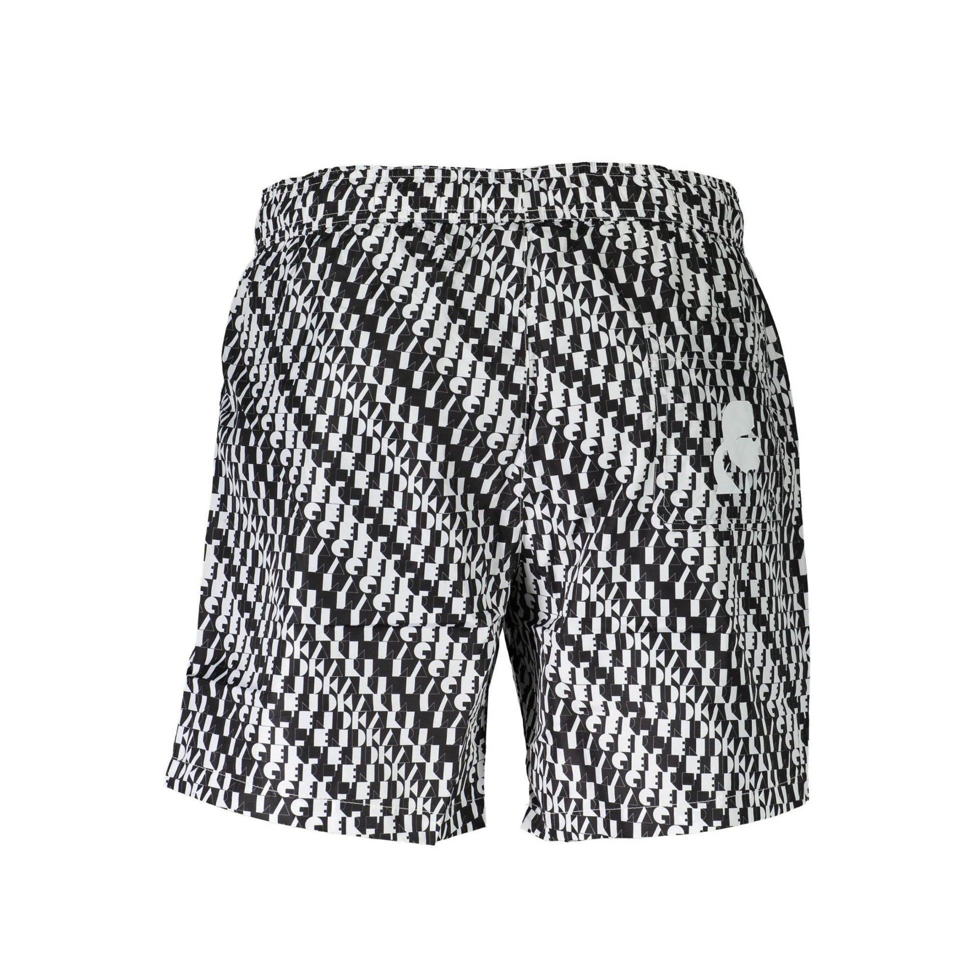 Karl Lagerfeld Pantaloni baie KL20MBM09 ALB