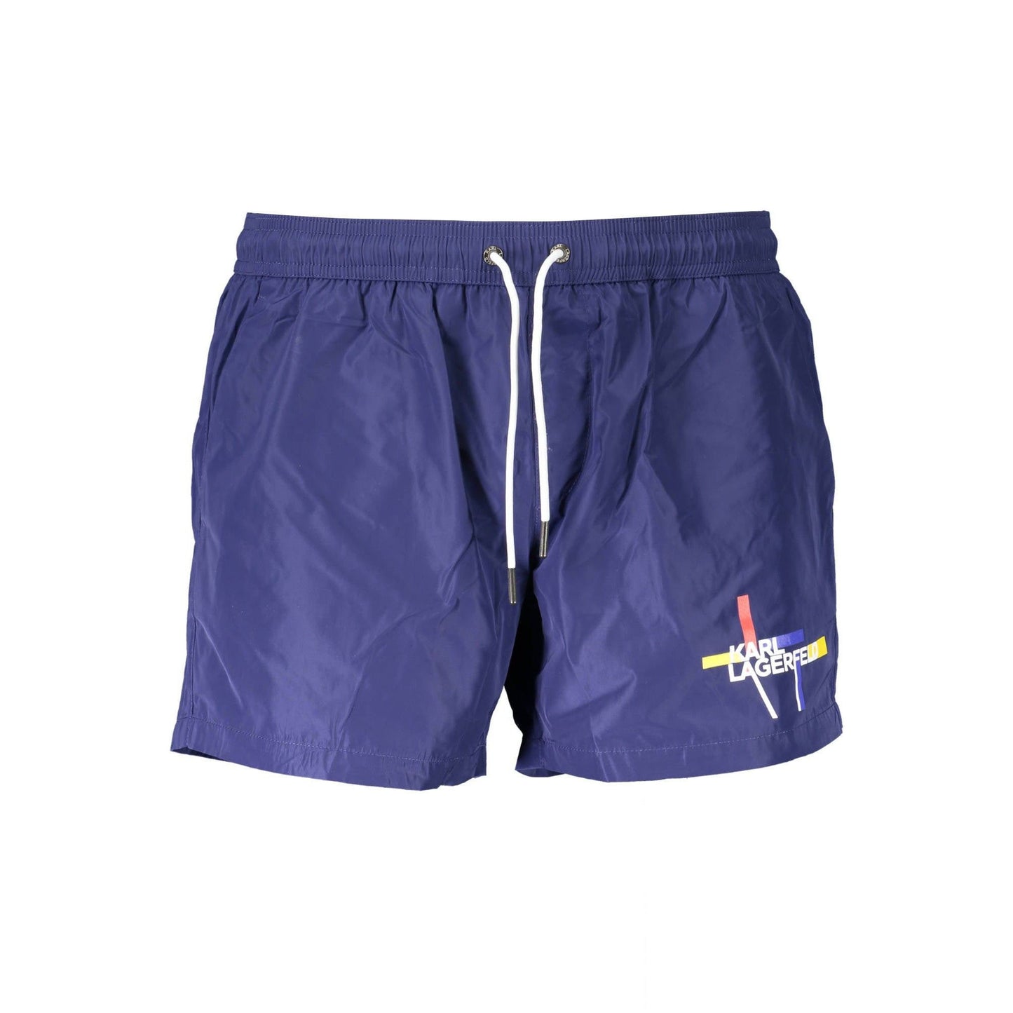 Karl Lagerfeld Pantaloni baie KL20MBS01 BLEUMARIN