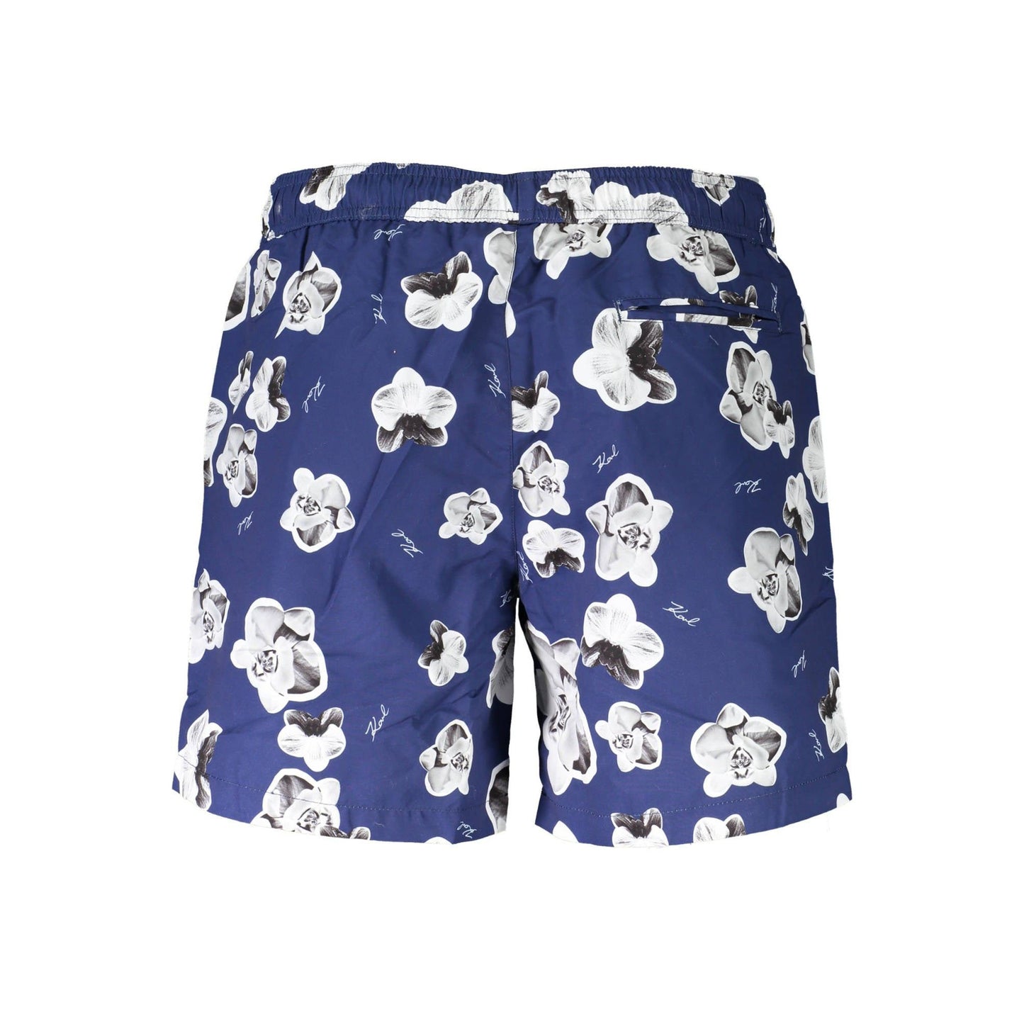 Karl Lagerfeld Pantaloni baie KL20MBM12 BLEUMARIN
