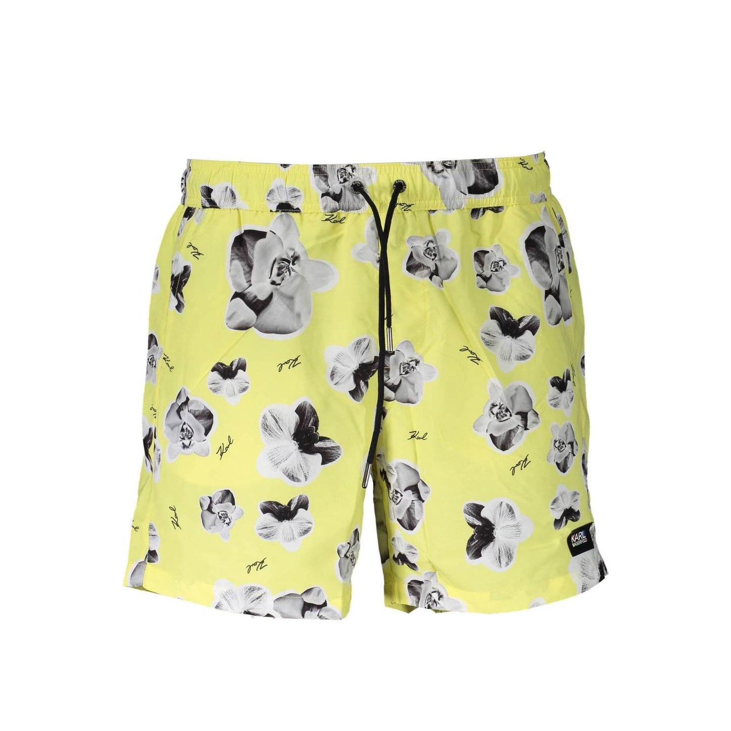 Karl Lagerfeld Pantaloni baie KL20MBM12 GALBEN
