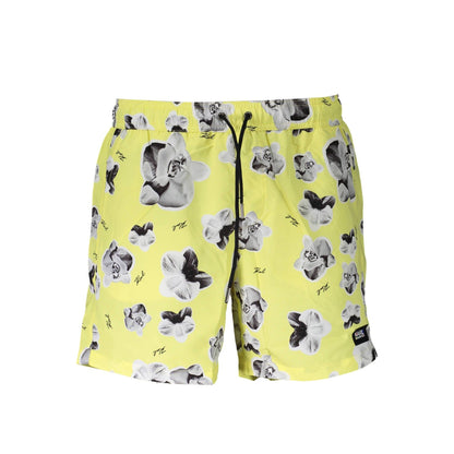 Karl Lagerfeld Pantaloni baie KL20MBM12 GALBEN