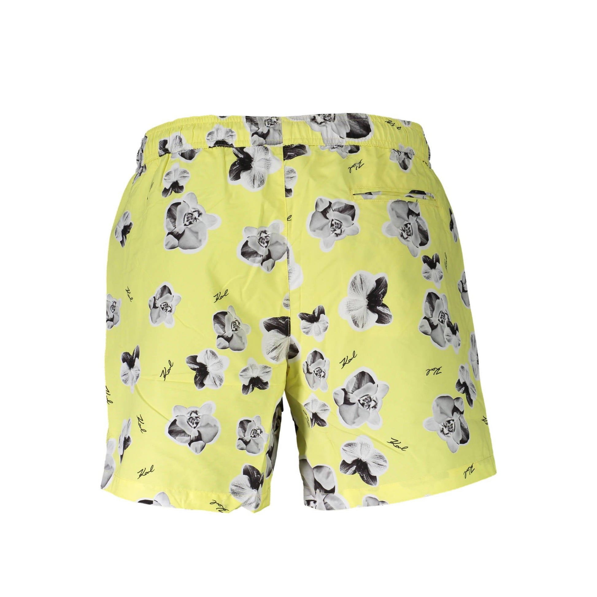 Karl Lagerfeld Pantaloni baie KL20MBM12 GALBEN