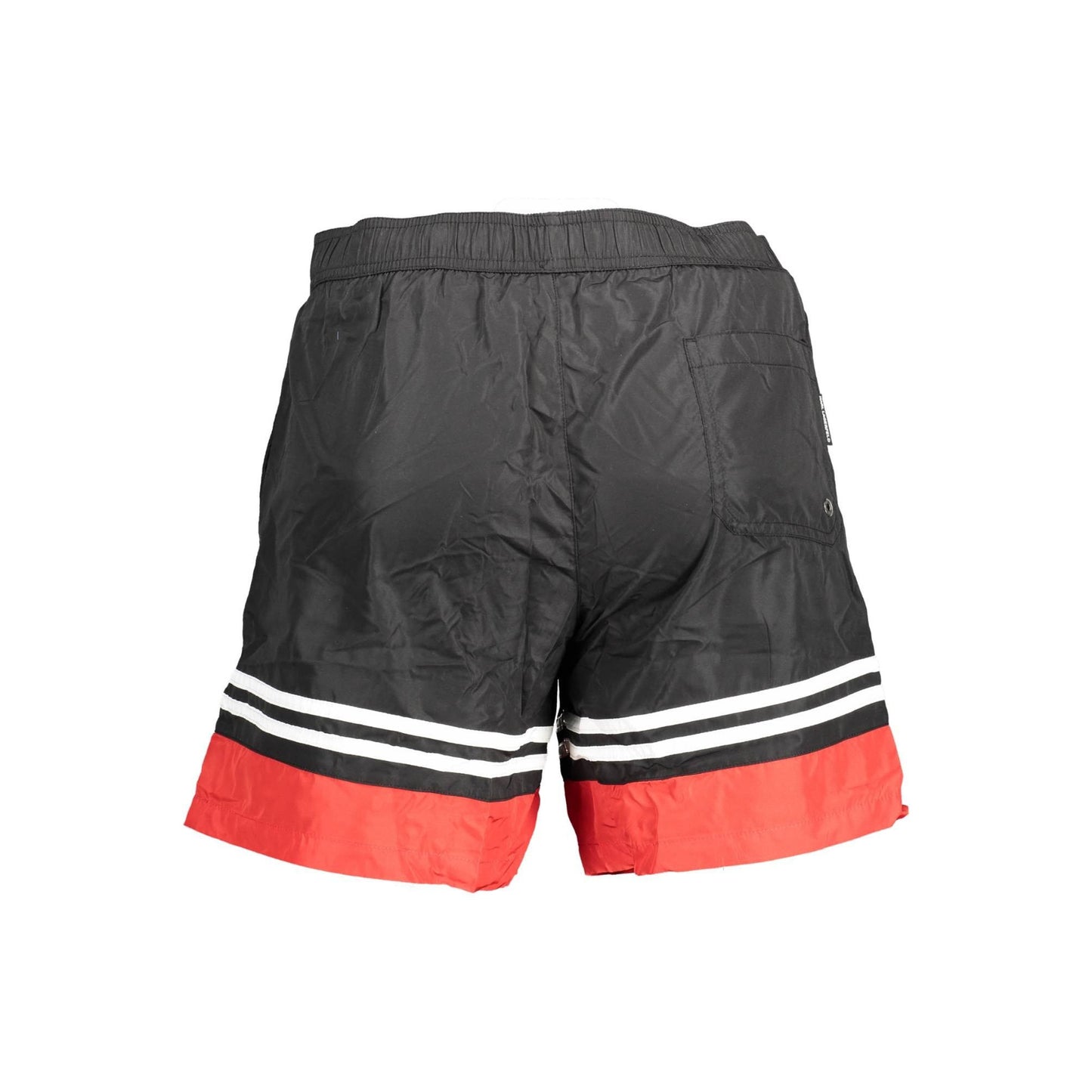 Karl Lagerfeld Pantaloni baie KL22MBS03 NEGRU