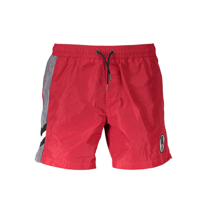 Karl Lagerfeld Pantaloni baie KL20MBM07 ROȘU