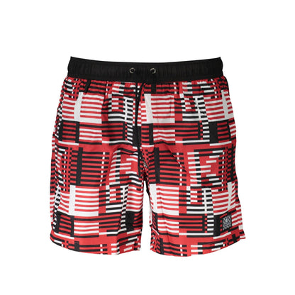 Karl Lagerfeld Pantaloni baie KL20MBM11 ROȘU