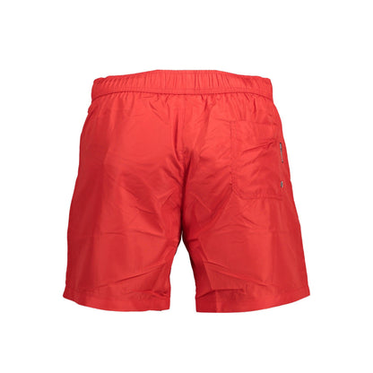 Karl Lagerfeld Pantaloni baie KL22MBM01 ROȘU