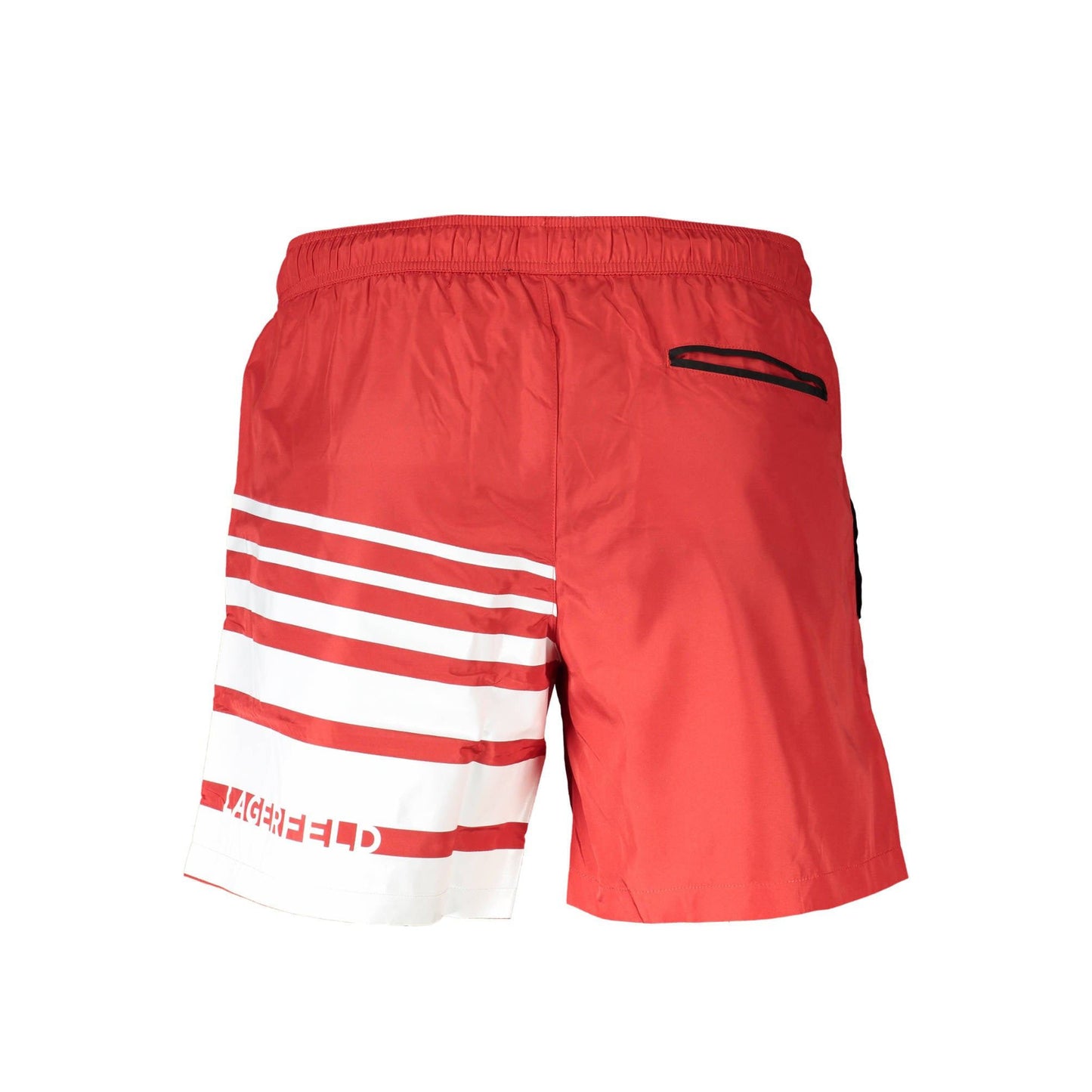 Karl Lagerfeld Pantaloni baie KL20MBM03 ROȘU