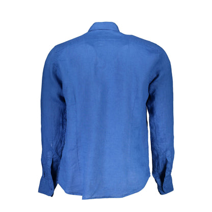 La Martina Cămașă XMC005TL319 BLEUMARIN 2