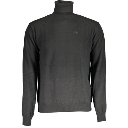La Martina Pulover XMS005-YW084 NEGRU