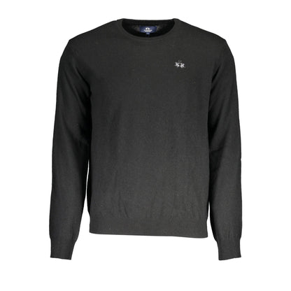 La Martina Pulover XMS004-YW084 NEGRU