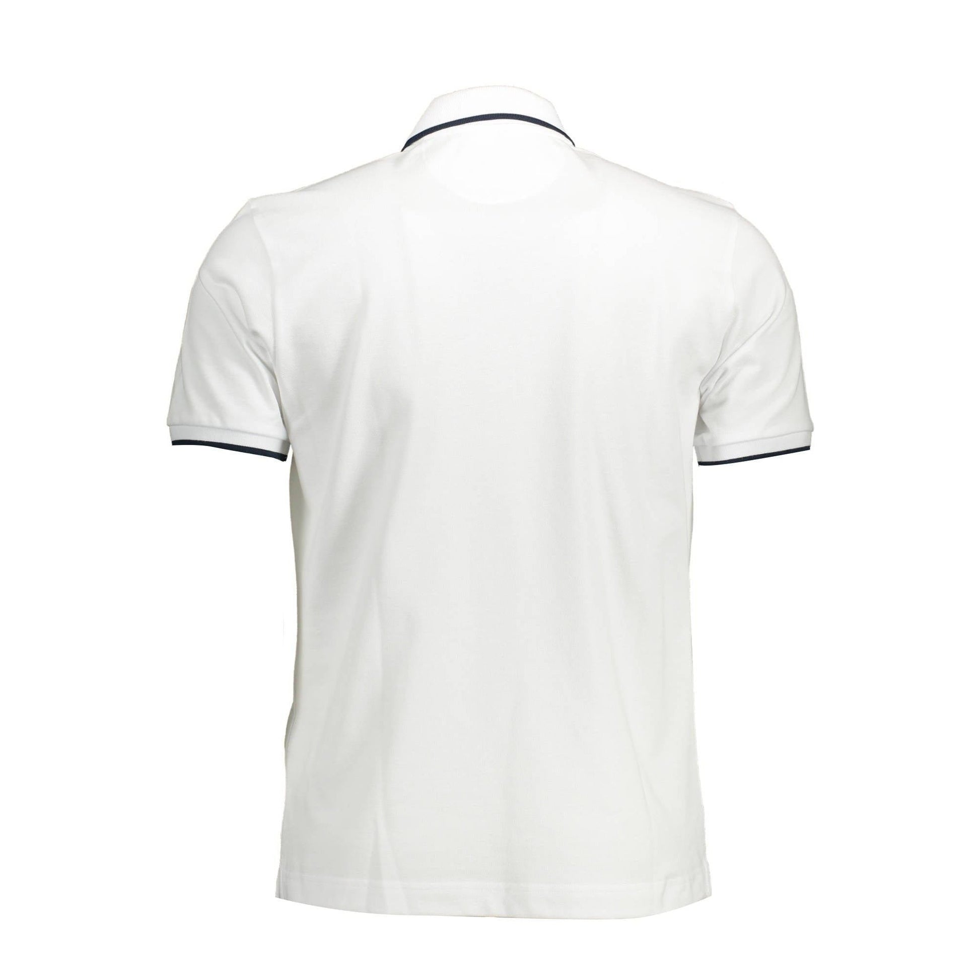 La Martina Tricou BPMP04PK031 ALB