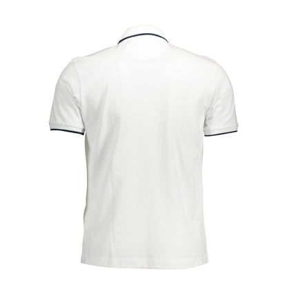 La Martina Tricou BPMP04PK031 ALB