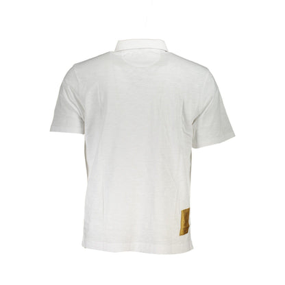 La Martina Tricou CCMP05JS259 ALB
