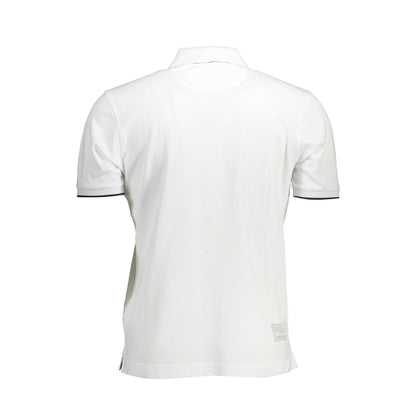 La Martina Tricou CCMP01PK001 ALB