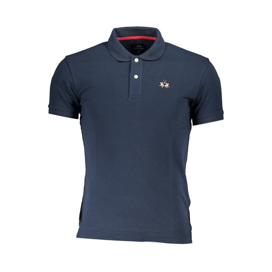 La Martina Tricou CCMP02PK001 BLEUMARIN