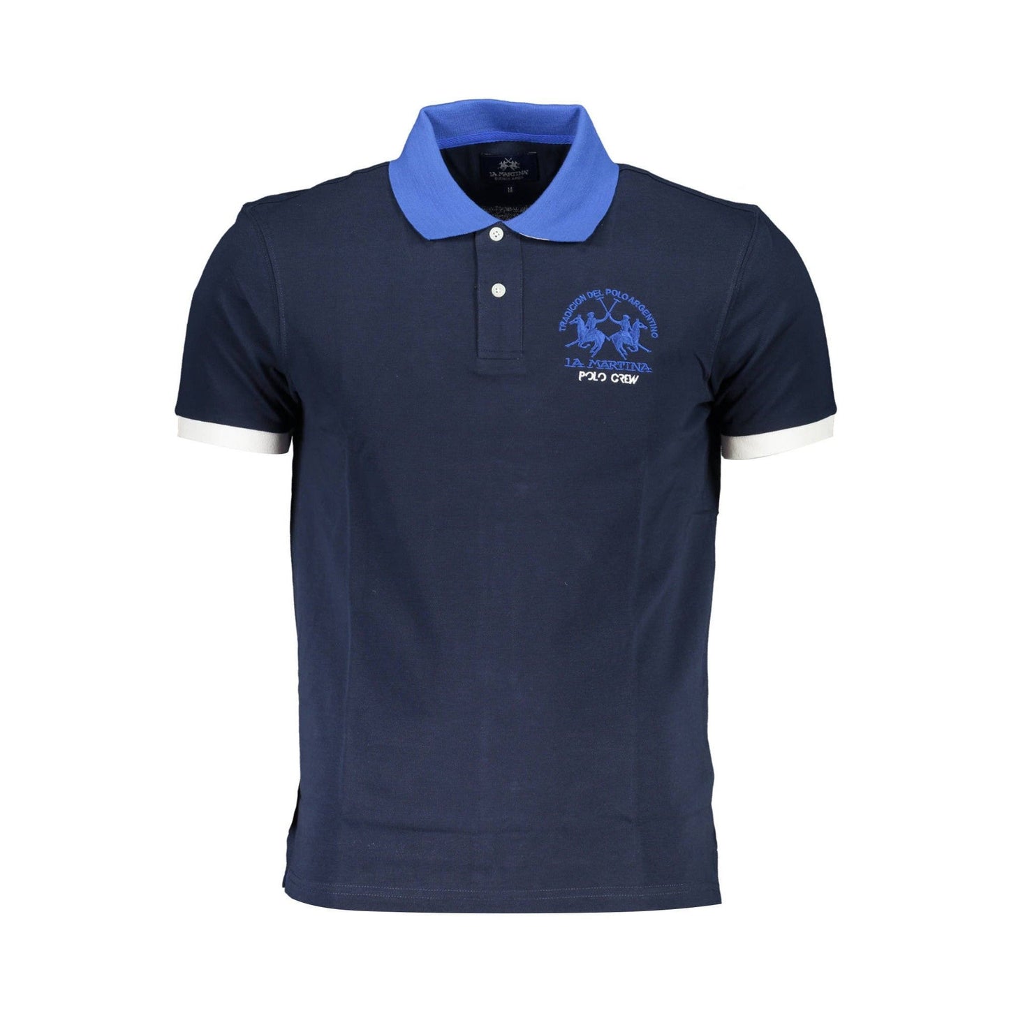 La Martina Tricou XMP310PK031 BLEUMARIN
