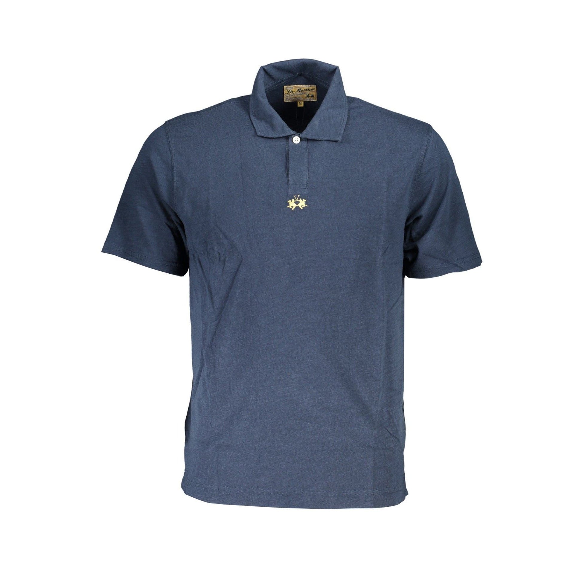 La Martina Tricou CCMP05JS259 BLEUMARIN